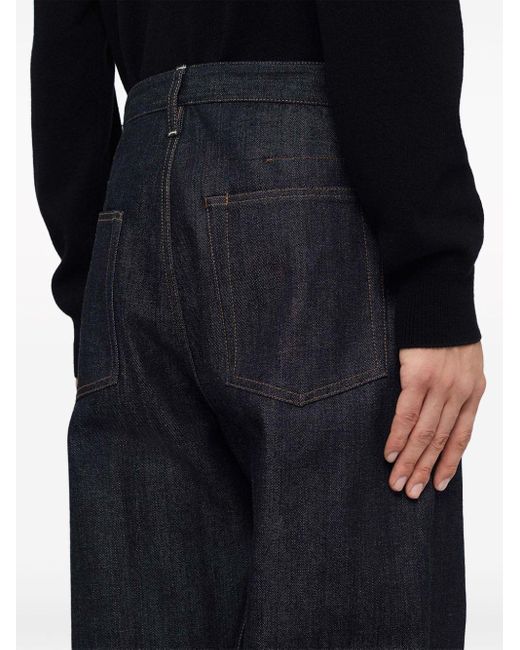 Jeans taglio comodo con 5 tasche di Jil Sander in Blue da Uomo