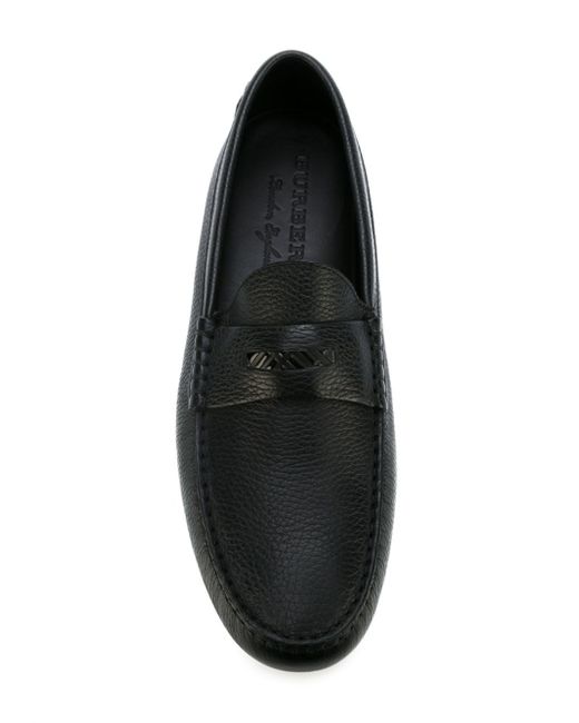 Burberry Classic Driving Shoes in Black for Men Lyst UK