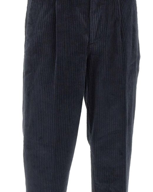 Re-hash Blue Darts Corduroy-Texture Chinos Trousers for men