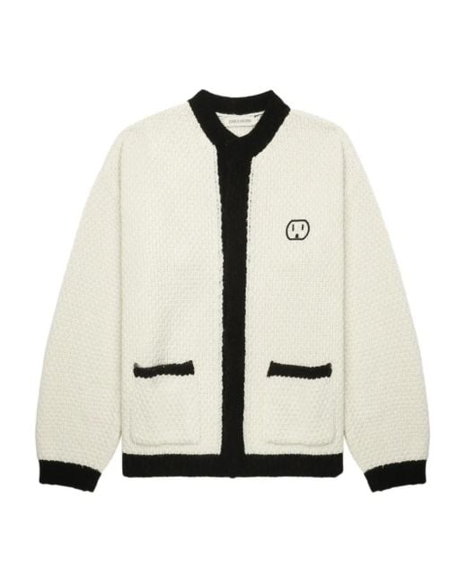 Joshua Sanders ロゴ カーディガン White