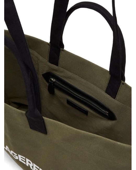Borsa Shopper K/Essential Con Logo di Karl Lagerfeld in Black da Uomo