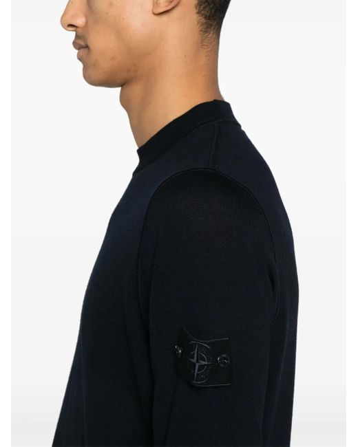 メンズ Stone Island ニットトップ Black