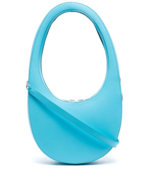 Coperni Leather Shoulder Bag in Blue Lyst