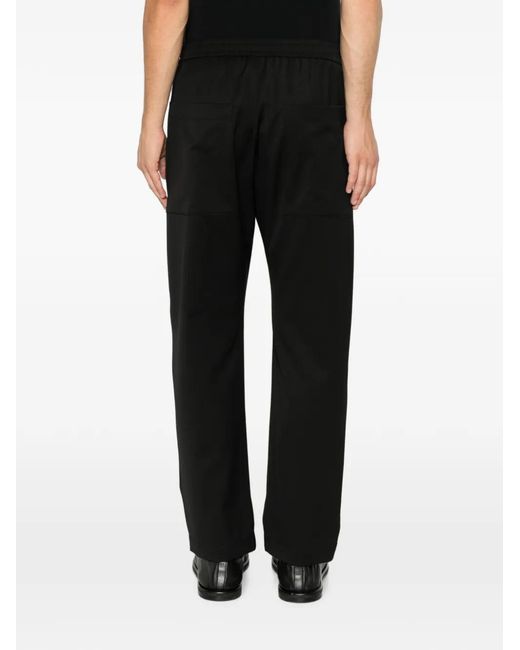 Barena Black Bativoga Trousers for men