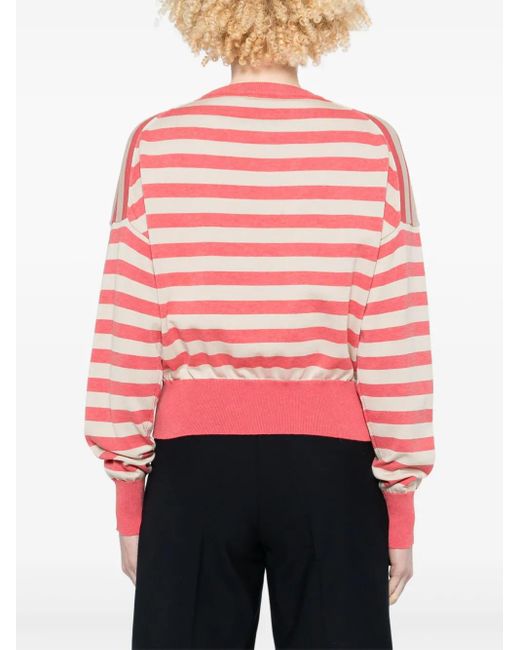 Daniele Fiesoli ストライプ Tシャツ Red