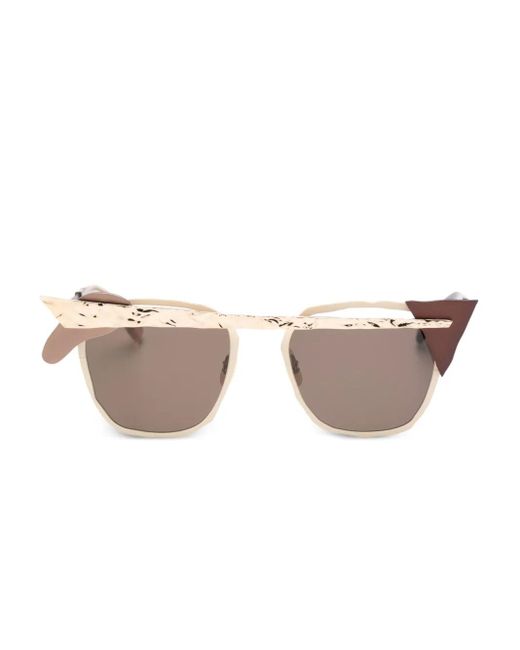 MASAHIROMARUYAMA Pink Square-Frame Sunglasses