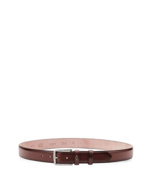 Lottusse Brown Bear Polished-Finish Buckle Belt for men