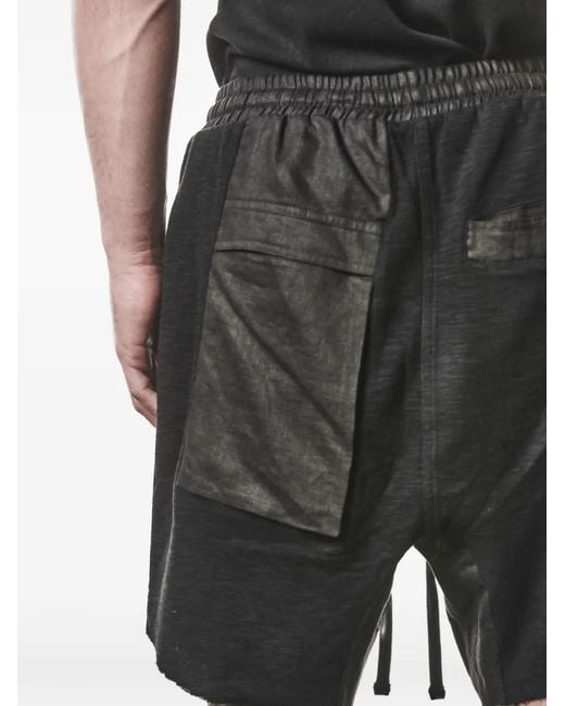 Thom Krom Black Short À Lien De Resserrage for men