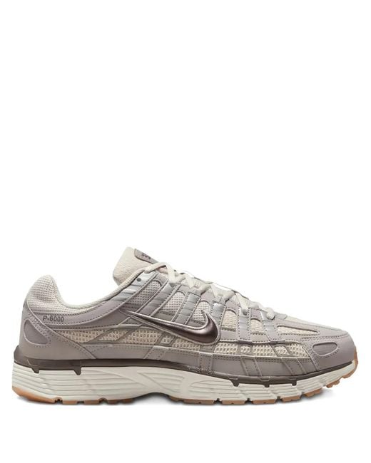 Nike Gray P-6000 Cage Trainers for men