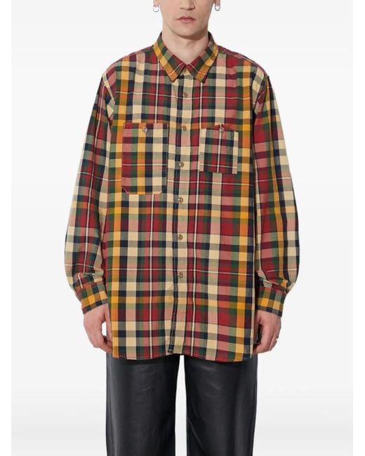 Camisa A Cuadros Engineered Garments de hombre de color Red