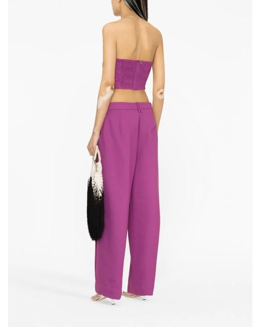 Ganni Red Trousers