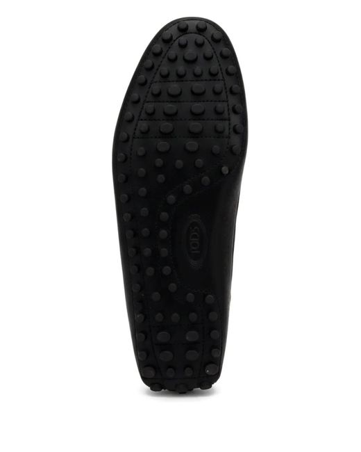 Tod's Black Buckle Loafers for men