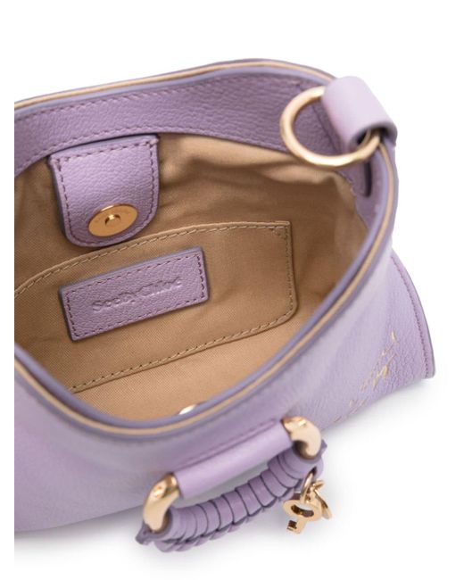 Mini sac New Mara en cuir See By Chloé en coloris Purple