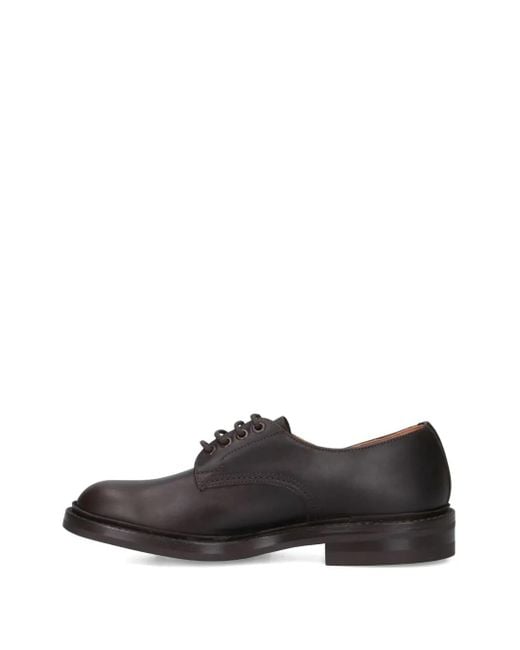 Derby Daniel Stringate di Tricker's in Brown da Uomo