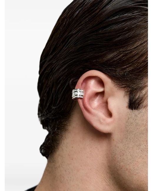 Mateo Gray Ear Cuff Mit Diamant
