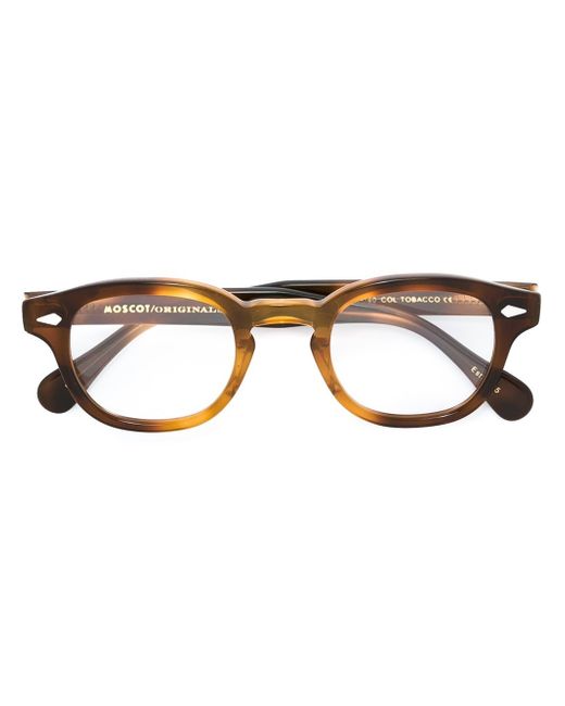 Moscot Lemtosh 44 Glasses in Brown | Lyst