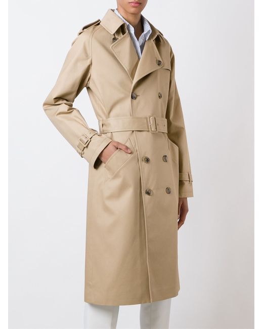 A.P.C. Blue 'greta' Coat