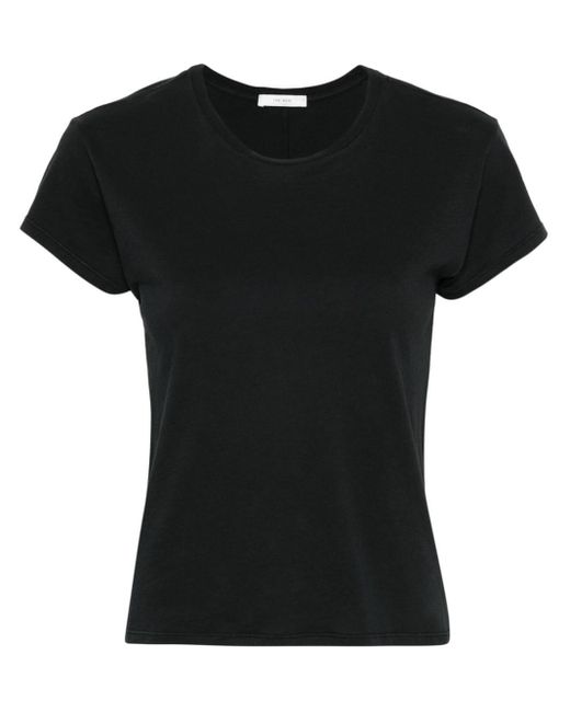 The Row Black Tori Cotton T-shirt