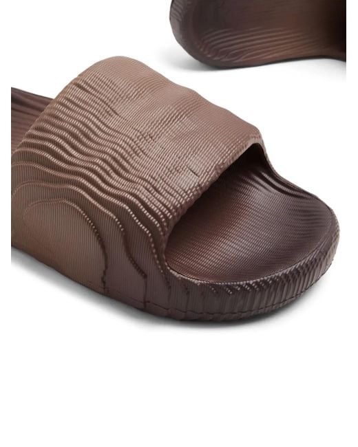 Adidas Brown Adilette 22 for men
