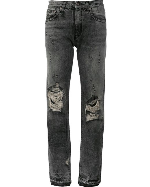 R13 'leyton' Jeans in Black for Men | Lyst
