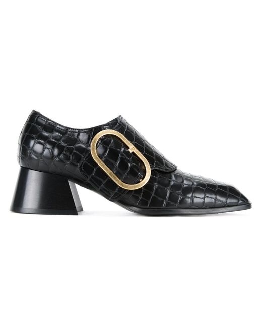 stella mccartney croco loafers in multicolor black lyst stella mccartney croco loafers in multicolor black lyst