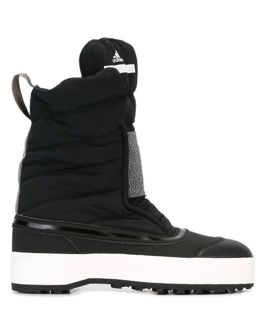 adidas By Stella McCartney Synthetic 'nangator 3' Boots in Black | Lyst