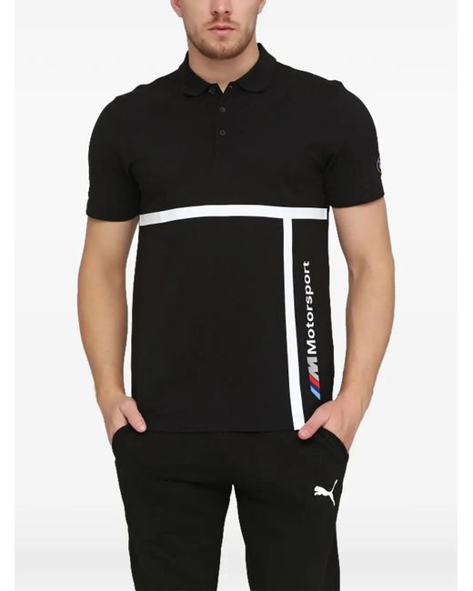 PUMA Black X Bmw Motorsport Polo Shirt for men