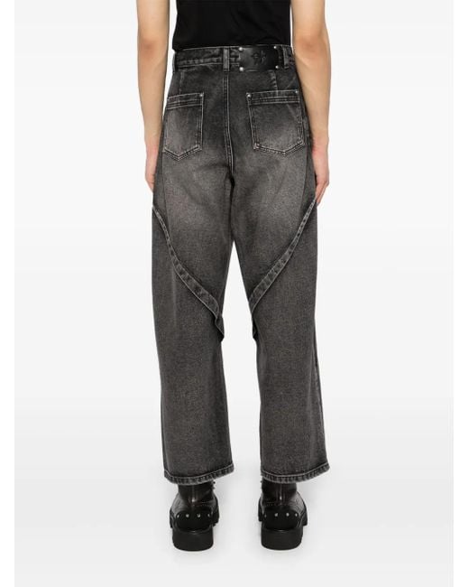 Vaqueros Ajustados A Paneles FIVE CM de hombre de color Gray