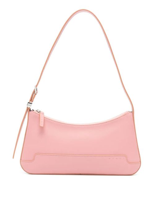 Marni Pink Zip-Fastening Shoulder Bag