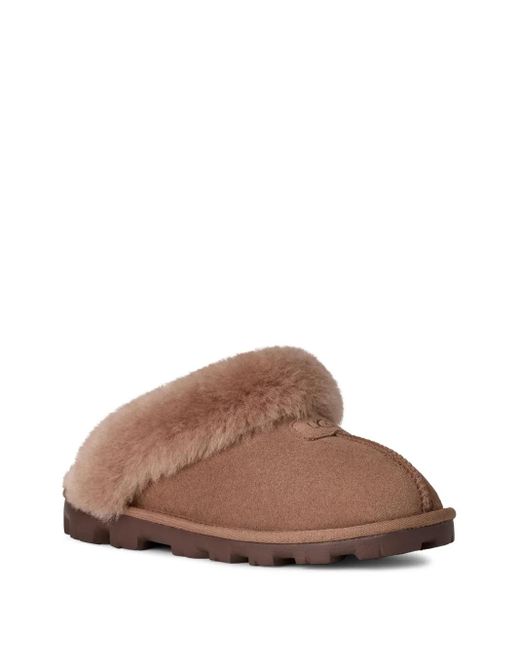 Ugg Brown Coquette Flat Slippers