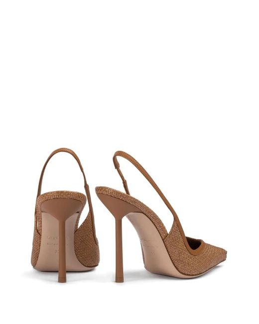 Le Silla Women's Chanel Vivienne Patent Leather Pumps Beige