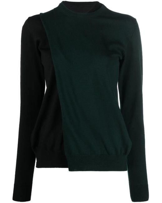 Colville Black Langärmeliges Strickoberteil