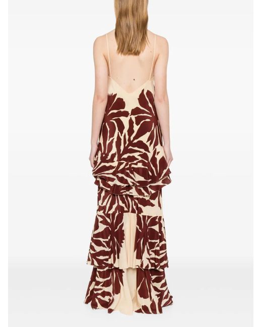 Robe Reinterpretation À Coupe Longue Johanna Ortiz en coloris White