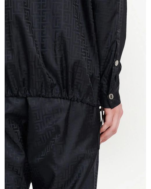 Balmain Button-Up Overhemd in het Blue voor heren