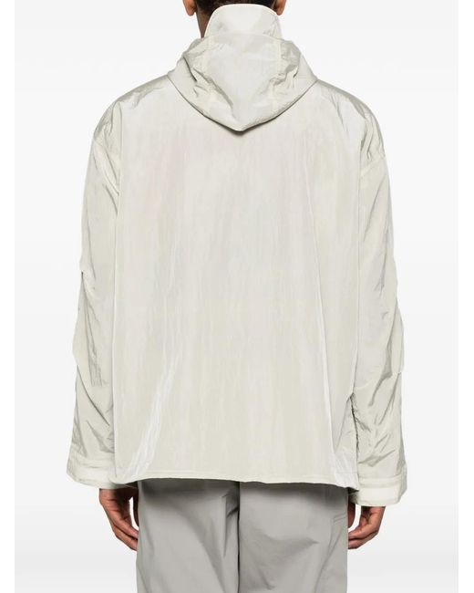 Oakley White Reversible Pocketed Hooded Jacket for men