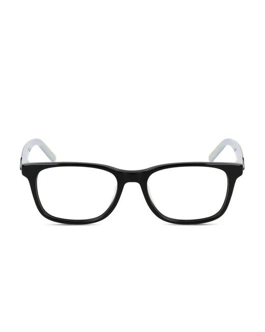 Nike Black Brille Mit Eckigem Gestell