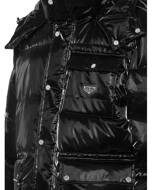 Philipp Plein Black Puffer for men