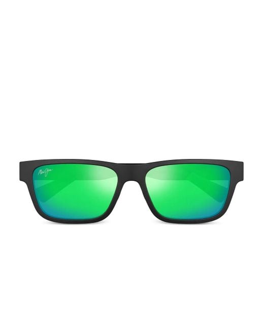 Lunettes De Soleil Mj0628S À Monture Carrée Maui Jim pour homme en coloris Green