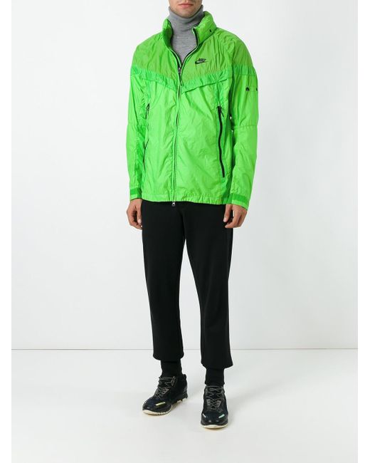 Nike Lab X Stone Island Pk Wind Runner Jacket in Green for