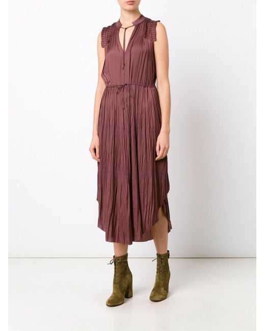 Ulla Johnson Silk 'tullia' Dress in Red 