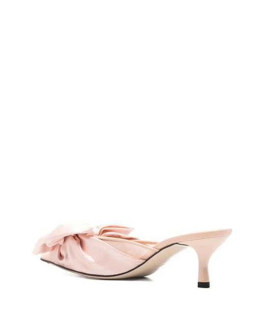 Fendi Pink Colibrì Mules