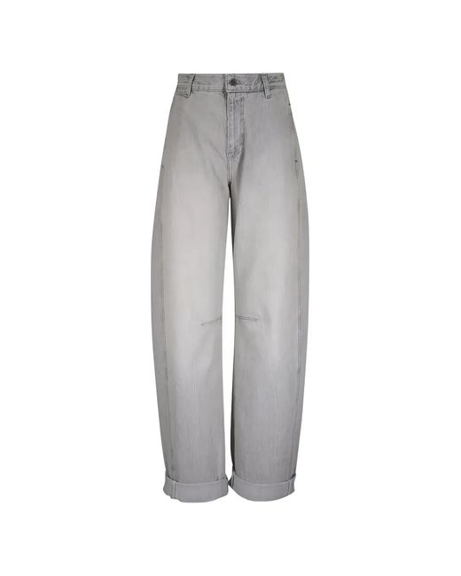 AG Jeans Gray Mercer Cuffed Jeans