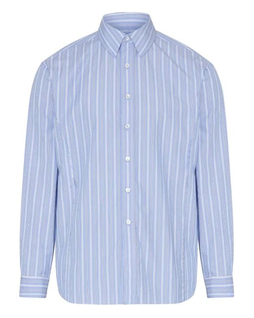 Maison Margiela Blue Casual Shirts for men
