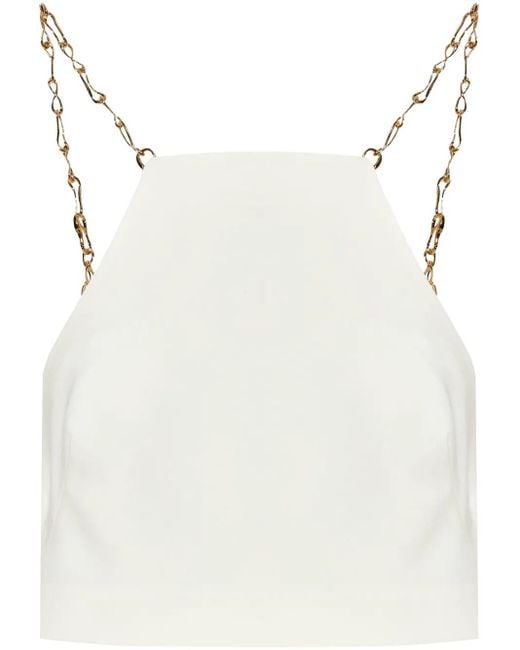 Cult Gaia White Hailey Top