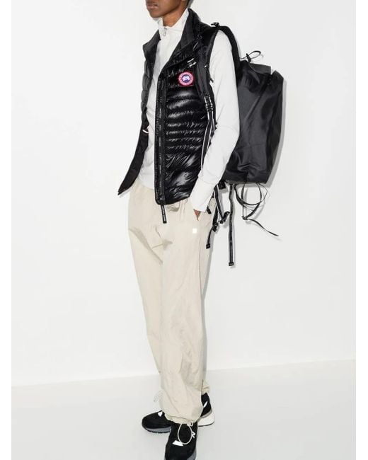 Canada Goose Black Hybridge Lite Tech Quilted Gilet