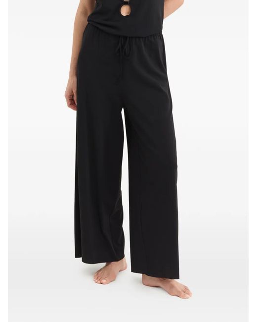 Eres Black Drawstring Zelie Trousers