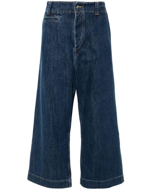 Jeans a gamba ampia Tome di Studio Nicholson in Blue da Uomo