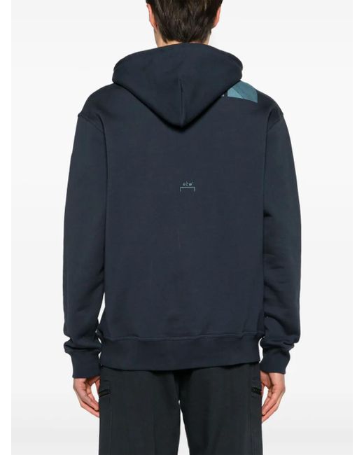 A_COLD_WALL* Blue Strand Cotton Hoodie for men