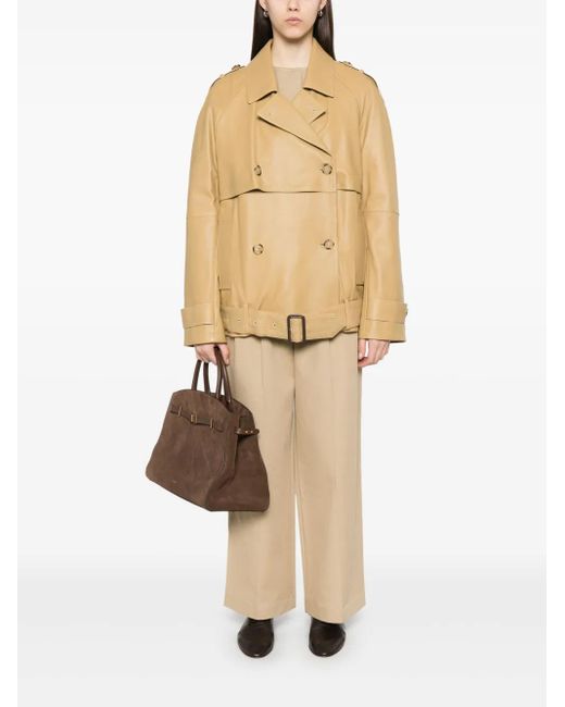 Totême Natural Leather Jacket