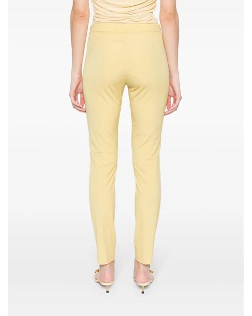 Fabiana Filippi Yellow Slim-Fit Trousers